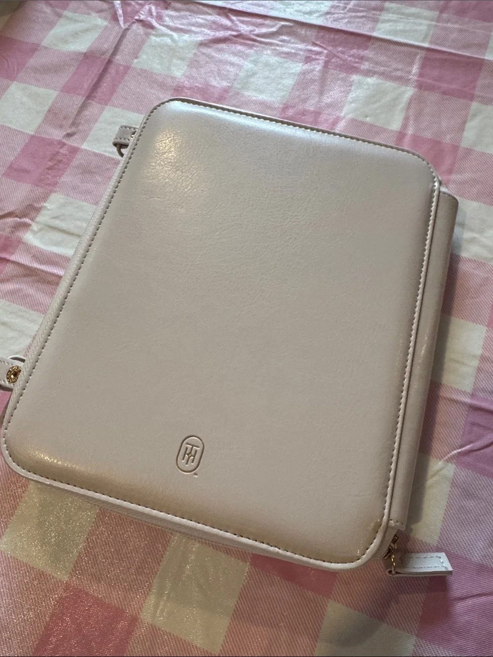 Soft Pink Tablet Sleeve Case with Zipper